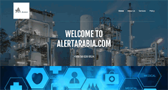 Desktop Screenshot of alertarabia.com